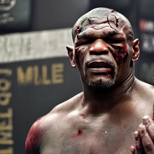 Image similar to zombie mike tyson