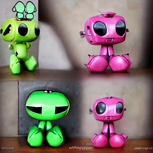 Image similar to Invader Zim gir porcelain doll