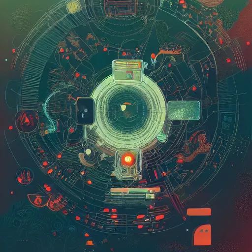 Prompt: beautiful render of user interface by victo ngai and andreas rocha