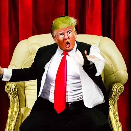 donald trump as jabba the hut | Stable Diffusion | OpenArt