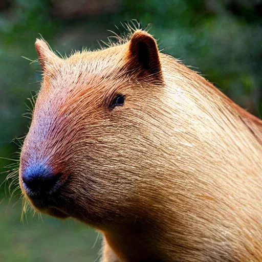 Prompt: Capybara Goddess