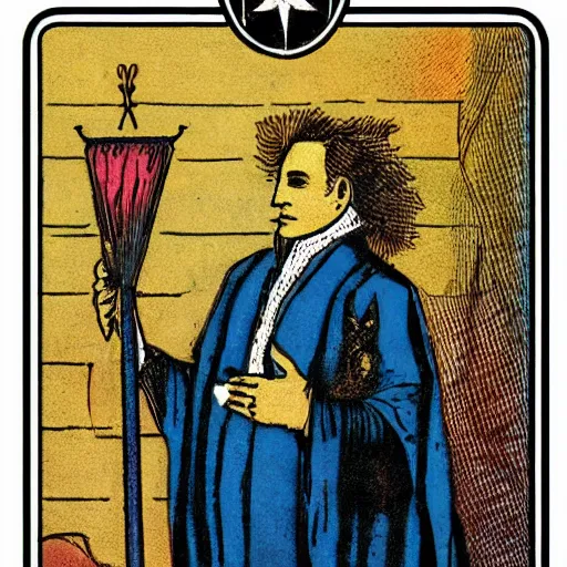 Image similar to tarot card of don giovanni