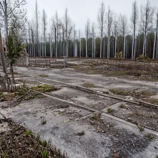 Image similar to Chernobyl exclusion zone