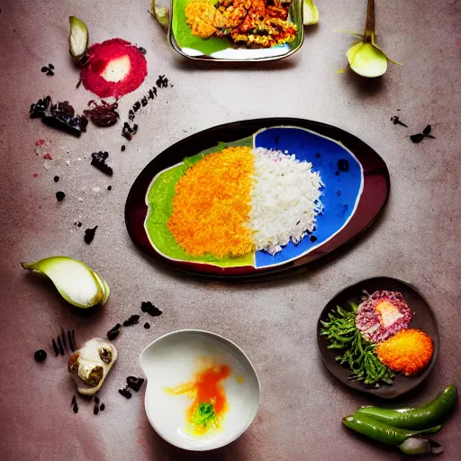 Image similar to lsd, professional food photography