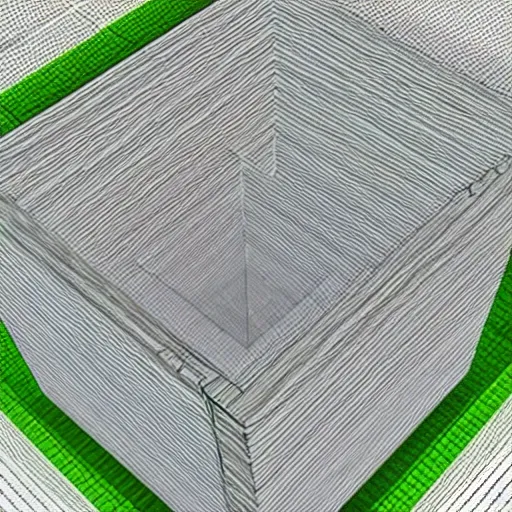 Image similar to a cube in 4 d dimension pov