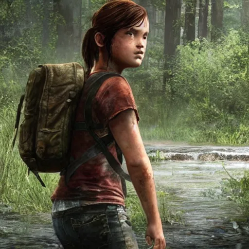 bella ramsey as ellie in the last of us | Stable Diffusion | OpenArt