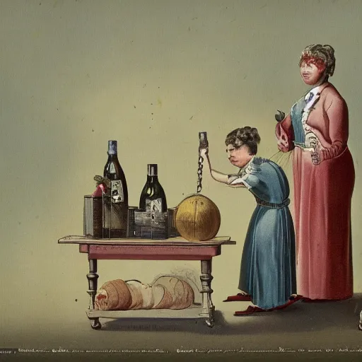 Image similar to symbolic representation of consumption from 1 8 0 0 s