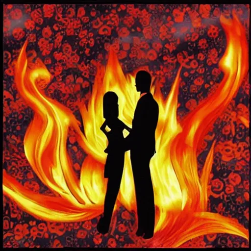 Image similar to fire of love