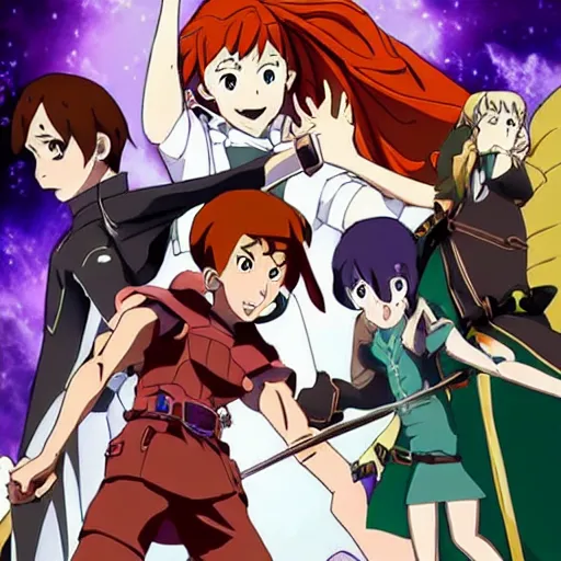 Prompt: Scooby-Doo in Sword Art Online Movie Adaptation