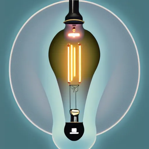 Image similar to life in a light bulb