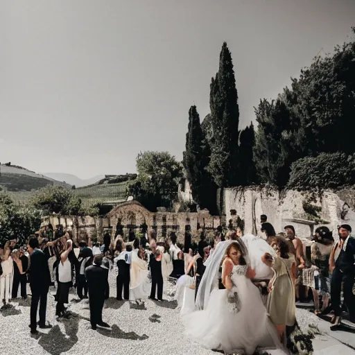 Image similar to a wedding in italy