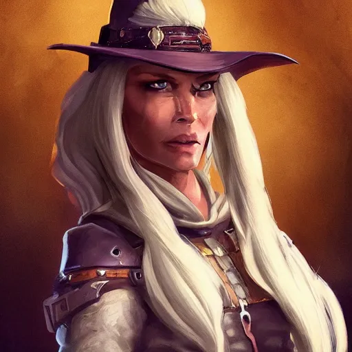 Image similar to rogue, dungeon and dragons, wild west, character concept, trending on artstation, portrait