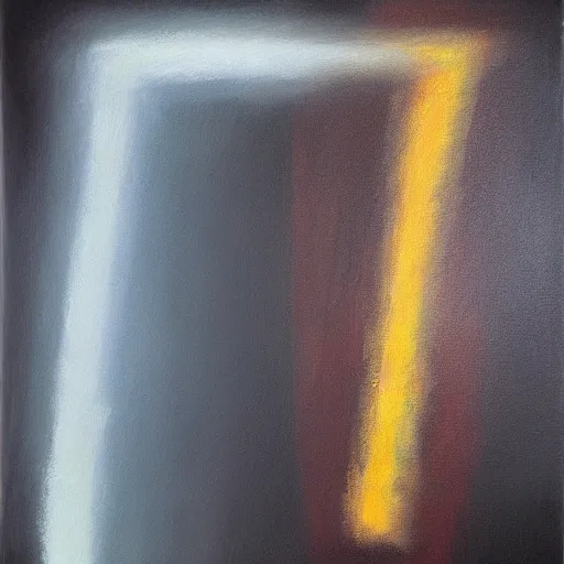 Prompt: a rough brush stroke oil painting of ray of light. tiger. prism. Black and white color theme. Volumetric light. Mark rothko. hyper detailed. hyper realism.