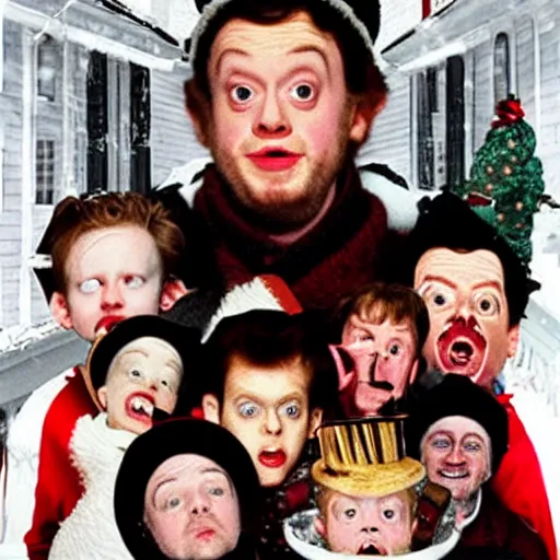 Prompt: If Stanley Kubrick had directed Home Alone