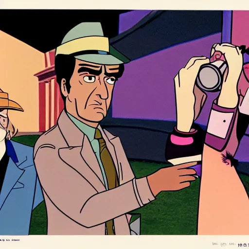 Image similar to Still from Columbo The Animated Series (1977)