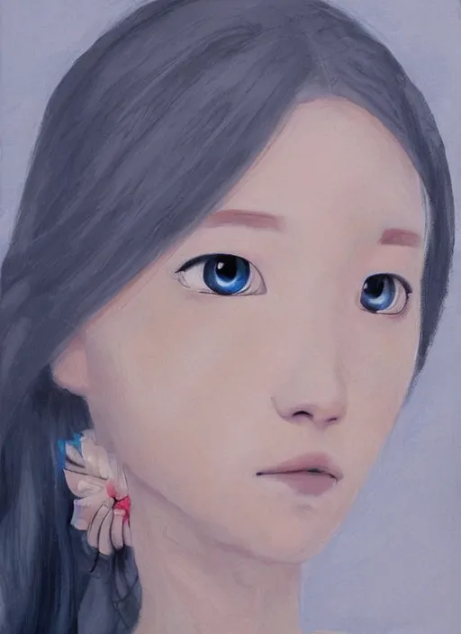 Prompt: portrait of a stunningly beautiful water drop, art by aioeiueioaeoaieuaieuao