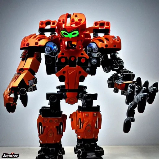 Image similar to bionicle predator