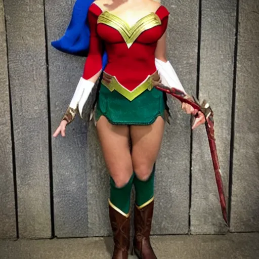 Image similar to elf wonderwoman