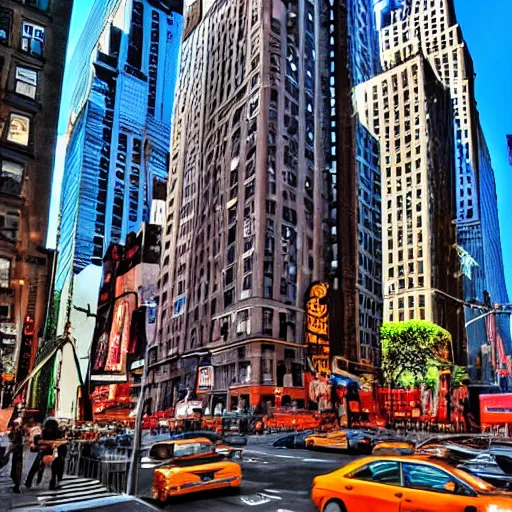 Image similar to new york city