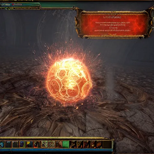 Image similar to divine orb from the game path of exile