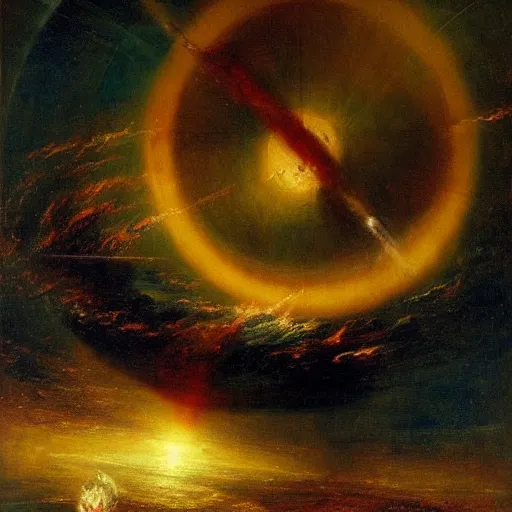 Image similar to the space conquest by turner