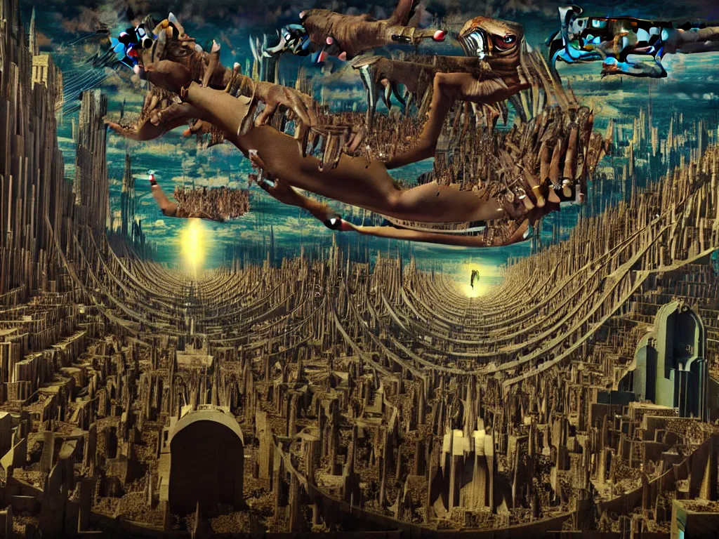 Prompt: highly detailed photo of final judgment, trending on deviantart, neo surrealism, sharp focus, octane, masterpiece, art by max ernst