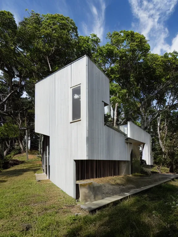 Prompt: panel house, photo, extreme wide shot