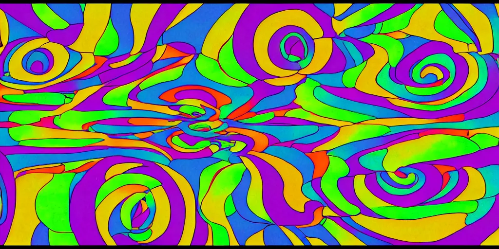 Image similar to psychedelic windows 95