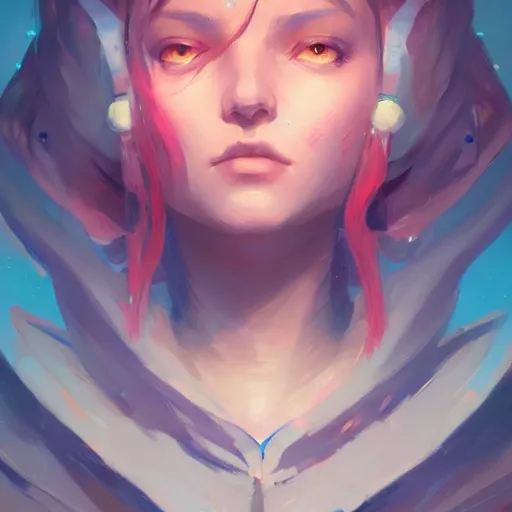 Image similar to a beautiful portrait of a beautiful female character, fargo concept art by pete mohrbacher and guweiz and ilya kuvshinov, digital art, highly detailed, intricate, sharp focus, trending on artstation hq, deviantart, unreal engine 5, 4 k uhd image