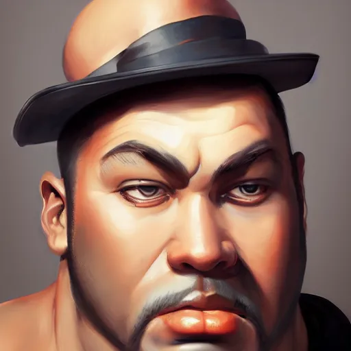 Image similar to a masterpiece portrait of heavy from tf 2. very detailed eyes. intricate, elegant, highly detailed. trending on artstation, digital art, by stanley artgerm lau, wlop, rossdraws, james jean, andrei riabovitchev, marc simonetti, yoshitaka amano