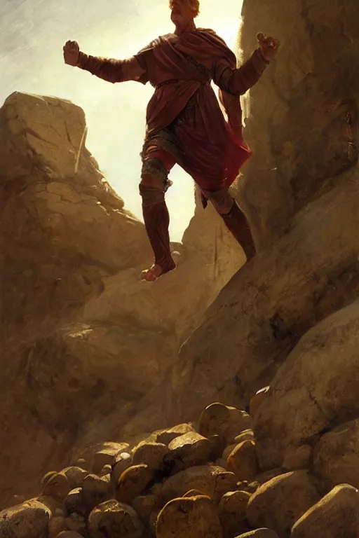 Image similar to ancient roman steve buscemi ascending wearing the civic crown while he levitates and hovers above the ground glowing with power small rocks and pebbles begin lifting off the ground around him, art by anders zorn, wonderful masterpiece by greg rutkowski, beautiful cinematic light, american romanticism by greg manchess, jessica rossier