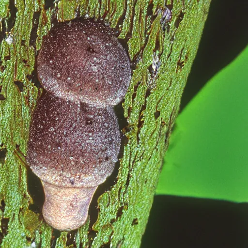 Image similar to an upside down Tylopilus felleus, 35mm photograph