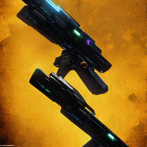 Image similar to scifi gun 4k artstation deviantart destiny 2 fanart