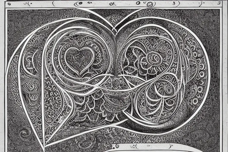 Prompt: an ornate illustration in the styles of mandalas and fractals, the styles of escher and penrose, depicting a weasel staring deep into the heart of the impossible all - and - nothing of the emerging technological singularity ; / what has god wrought? / he seems to be whispering.