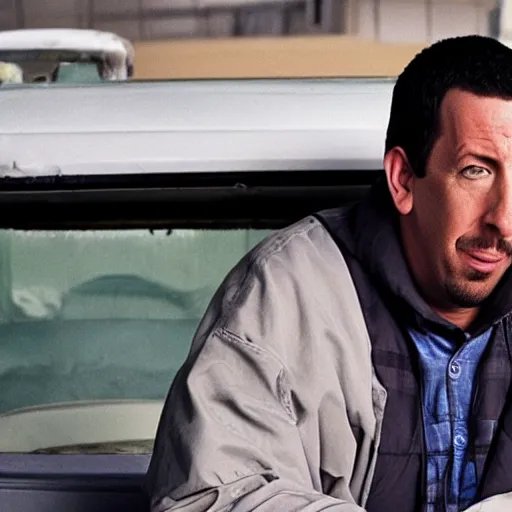 Image similar to Adam Sandler in Breaking Bad