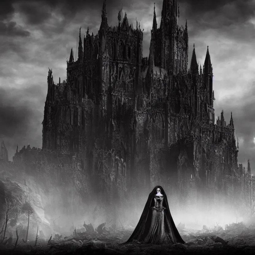Image similar to stunning Gothic king of, dark and mysterious, atmospheric, ominous, eerie, cinematic, Epic, 8k, 4k, ultra detail, ultra realistic, rendered by awesomeness