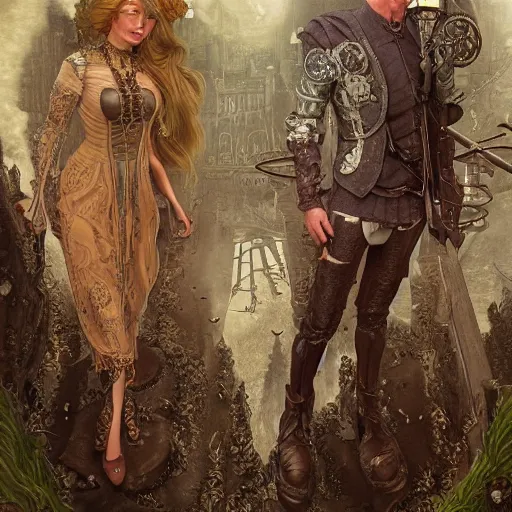 Image similar to realistic detailed second start to the right and straight on till morning by emilia dziubak, will terry, greg olsen, chris mars, ann long, and mark brooks, dramatic, fairytale, art nouveau, victorian, neo - gothic, gothic, character concept design, storybook design