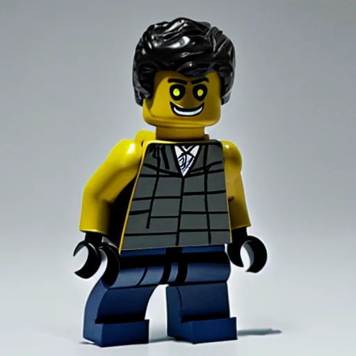 Prompt: willem dafoe as a lego figurine