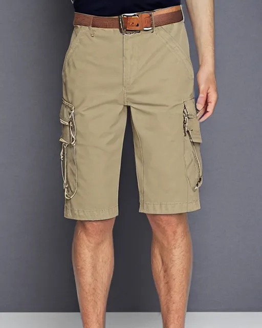 Prompt: cargo shorts