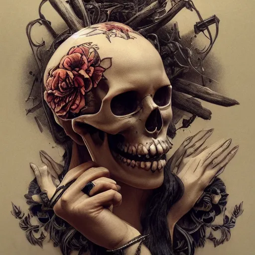 Skull Tattoo Art Pack – IMAGELLA