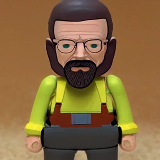 Prompt: Walter white mcdonald toy