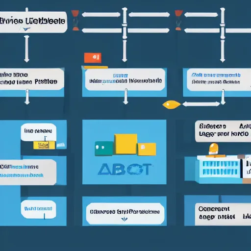 Image similar to a simple micro-service deployed to Kubernetes, presented at keynote by CEO, trending on Artstation, by Visual Capitalist