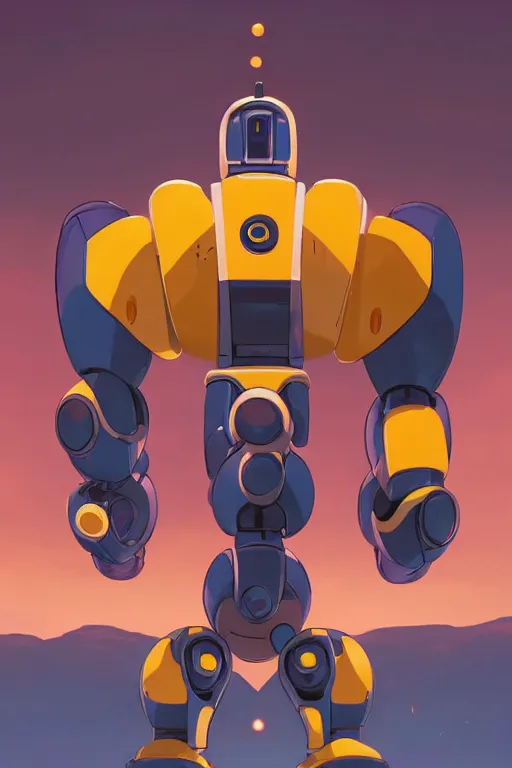 Image similar to metabots medabots medarotto medarot robot minimalist comics, behance hd by jesper ejsing, by rhads, makoto shinkai and lois van baarle, ilya kuvshinov, rossdraws global illumination ray tracing hdr radiating a glowing aura