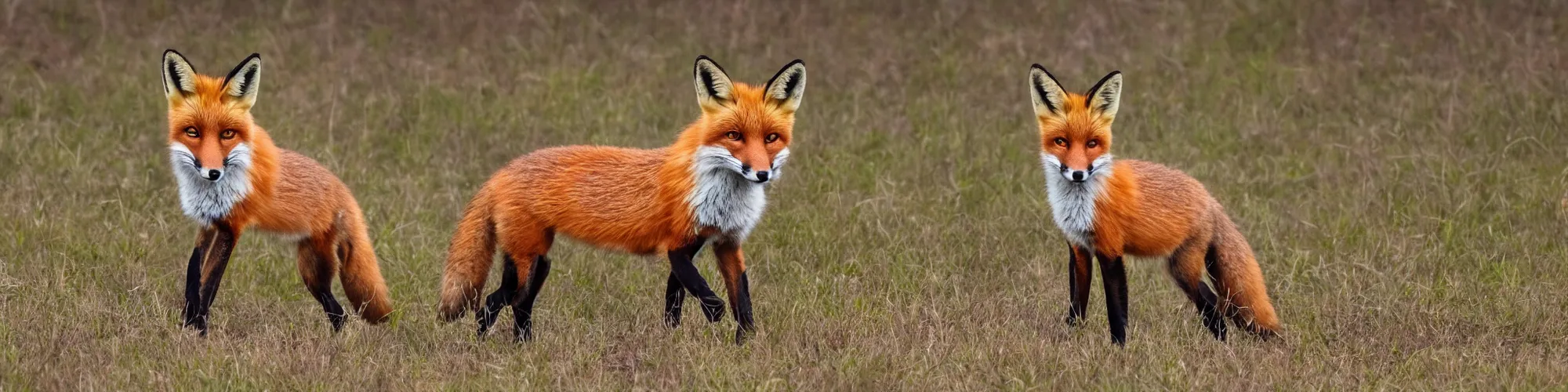 Prompt: A photo of a fox