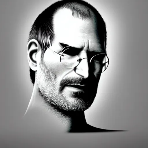 Image similar to the cult of steve jobs, hyper realistic, ultra detailed