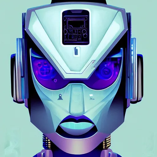 Prompt: face of robot, cyberpunk, ultra realistic by ori toor