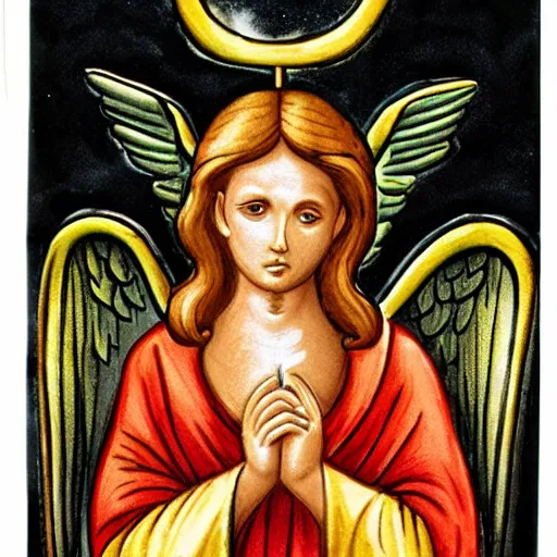 Image similar to biblically accurate angel