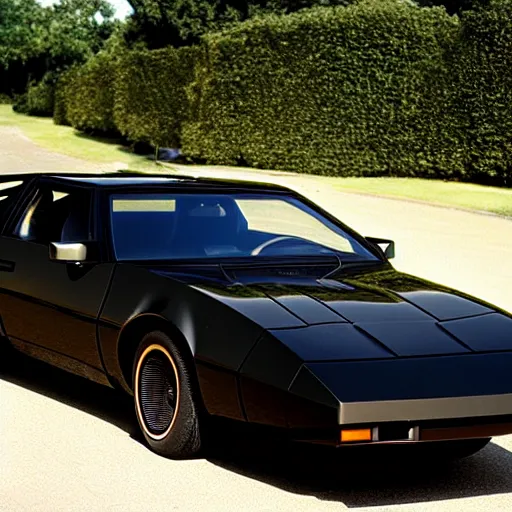 Image similar to kitt the car from the tv show knight rider