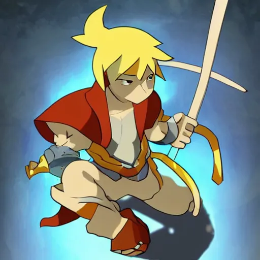 Image similar to yugo is the main protagonist of the wakfu : the animated series. he is a good - natured 1 2 - year - old - eliatrope