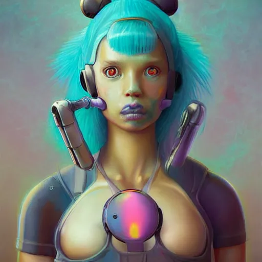 Prompt: lofi biopunk pokemon portrait of misty, Pixar style, digital art, render, by Tristan Eaton Stanley Artgerm and Tom Bagshaw.